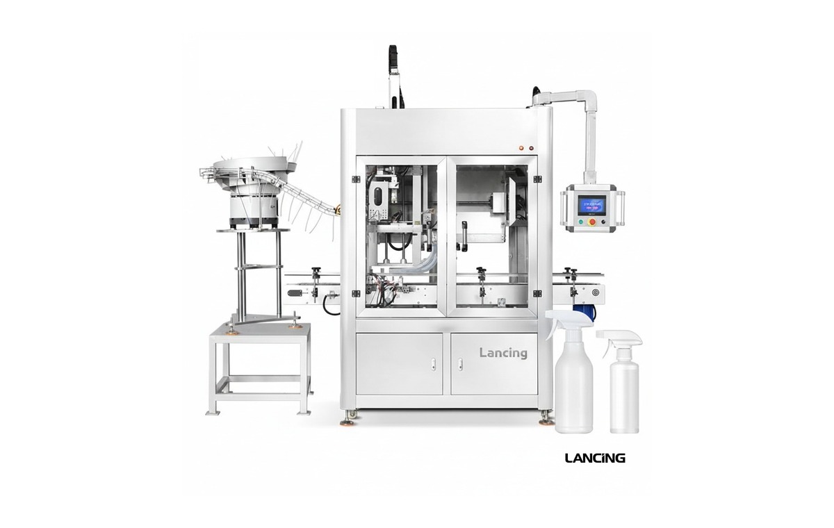 Trigger and pump cappers product machinery image